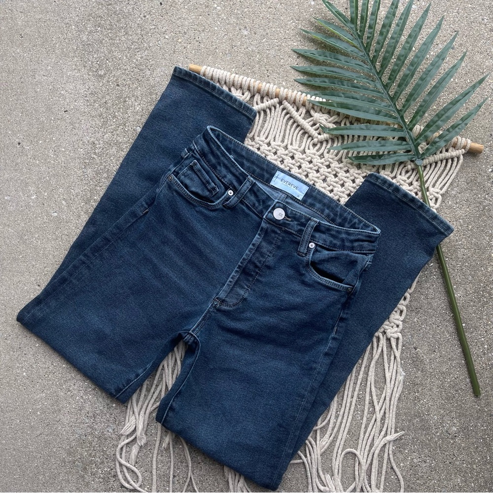 Evereve High Rise Jeans Size 26 - The Ever Straight